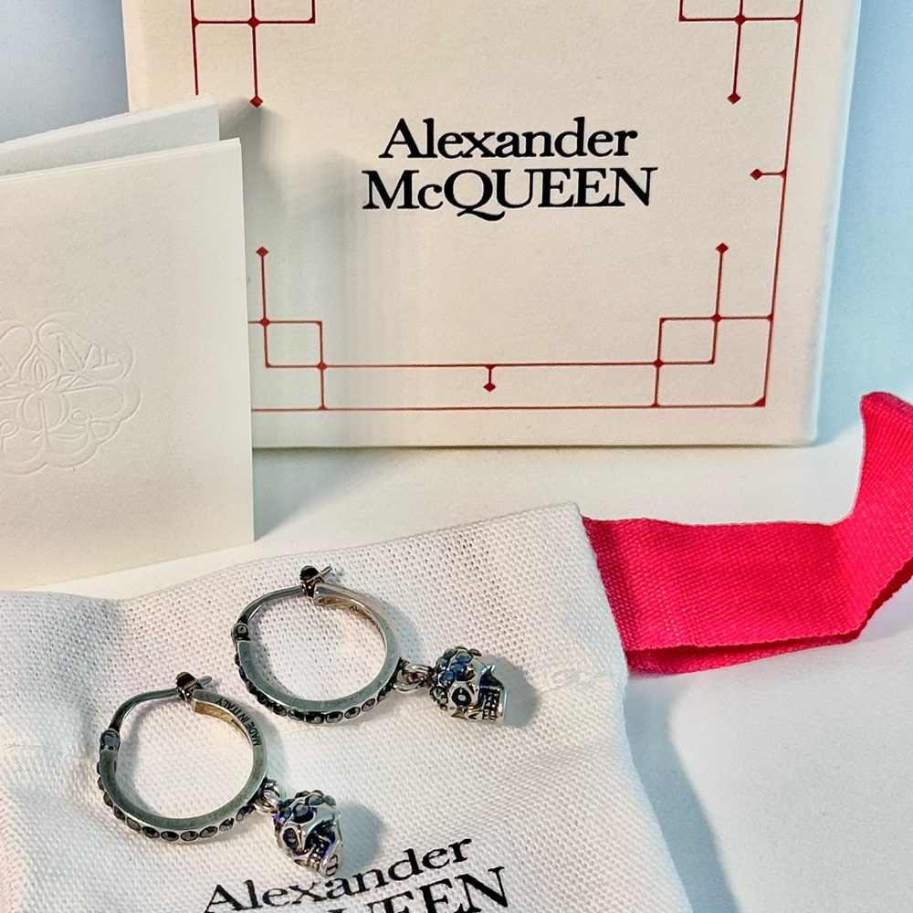 Alexander Mcqueen Skull Earrings